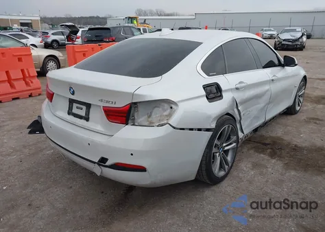2018 BMW 430I Gran Coupe from USA, damaged, VIN WBA4J1C53JBG79988